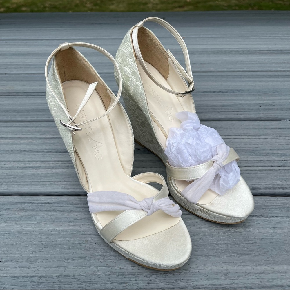 Christy Ng Bella Bells Custom Platform Wedge